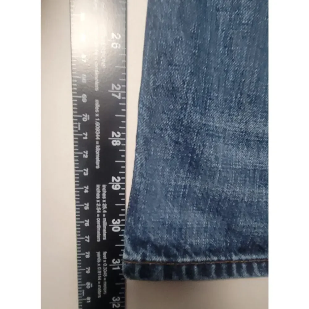 Banana Republic STRAIGHT Distressed Denim Jeans Men's 38x32‎